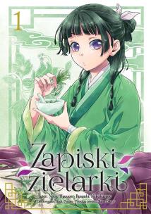 Zapiski zielarki. Tom 1. Autor: Ikki Nanao, Natsu Hyuuga, Nekokurage. Multiszop.pl Okładka książki Zapiski zielarki. Tom 1