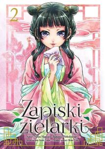 Zapiski zielarki. Tom 2. Autor: Ikki Nanao, Natsu Hyuuga, Nekokurage. Multiszop.pl Okładka książki Zapiski zielarki. Tom 2