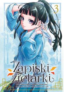 Zapiski zielarki. Tom 3. Autor: Ikki Nanao, Natsu Hyuuga, Nekokurage. Multiszop.pl Okładka książki Zapiski zielarki. Tom 3