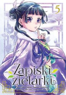 Zapiski zielarki. Tom 5. Autor: Ikki Nanao, Natsu Hyuuga, Nekokurage. Multiszop.pl Okładka książki Zapiski zielarki. Tom 5