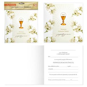 Opakowanie Zaproszenie Komunia 5szt