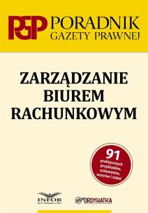 Okładka książki Zarządzanie biurem rachunkowym
