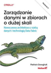 Okładka książki Zarządzanie danymi w zbiorach o dużej skali. Nowoczesna architektura z siatką danych i technologią Data Fabric wyd. 2
