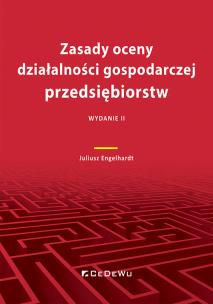 Okładka książki Zasady oceny działalności gospodarczej przedsiębiorstw (Wyd.II)