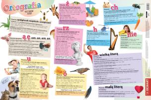 Zasady ortografii Podkładka na biurko. Wydawca: Demart. Multiszop.pl Opakowanie Zasady ortografii Podkładka na biurko