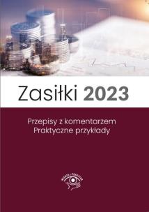 Okładka książki Zasiłki 2023