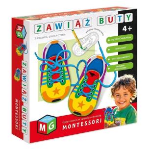 Zawiąż buty. Wydawca: MULTIGRA. Multiszop.pl Opakowanie Zawiąż buty