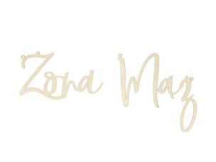 Opakowanie Zawieszki na krzesła Żona Mąż naturalne drewno