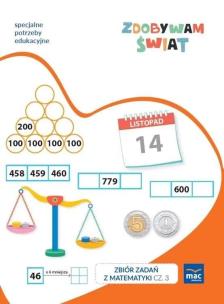 Zdobywam świat Zbiór zadań z matematyki Poziom C. Autor: Justyna Hadryś. Multiszop.pl Okładka książki Zdobywam świat Zbiór zadań z matematyki Poziom C