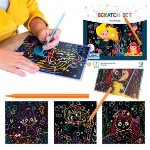 Zdrapka artystyczna Syrenki. Wydawca: Dodo. Multiszop.pl Opakowanie Zdrapka artystyczna Syrenki