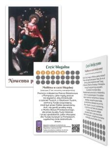 Zdrapka z nowenną pompejańską. Autor:   Praca zbiorowa. Multiszop.pl Okładka książki Zdrapka z nowenną pompejańską