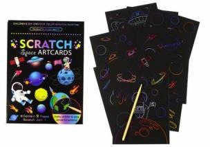 Opakowanie Zdrapywanka kolorowanka Kosmos