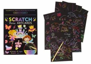 Opakowanie Zdrapywanka kolorowanka Wróżka