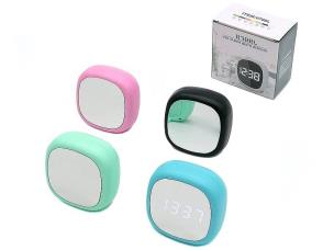 Opakowanie Zegar budzik z LED 7,5x7,5x4cm MIX