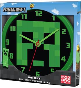 Opakowanie Zegar ścienny Minecraft 25 cm MIN3018