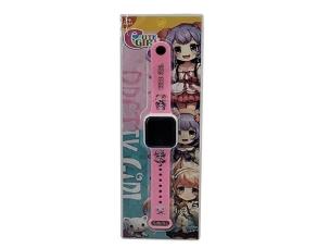 Opakowanie Zegarek elektroniczny Dziewczynka anime