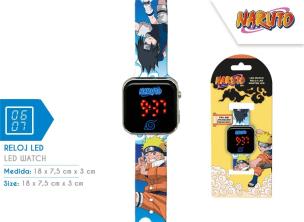 Zegarek LED z kalendarzem Naruto NA00001. Wydawca: Kids Euroswan. Multiszop.pl Opakowanie Zegarek LED z kalendarzem Naruto NA00001
