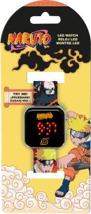 Zegarek LED z kalendarzem Naruto NA00002. Wydawca: Kids Euroswan. Multiszop.pl Opakowanie Zegarek LED z kalendarzem Naruto NA00002