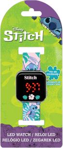 Zegarek LED z kalendarzem Stitch LAS4091. Wydawca: Kids Euroswan. Multiszop.pl Opakowanie Zegarek LED z kalendarzem Stitch LAS4091
