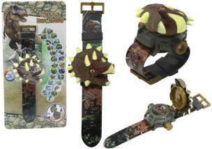 Opakowanie Zegarek projektor 3D Dinozaur Triceratops