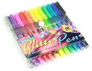 Opakowanie Żelopis brokatowy 12 kolorów