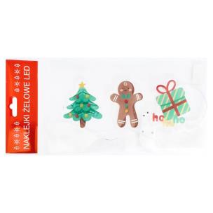 Okładka książki Żelowe naklejki dekoracyjne LED Ciastek