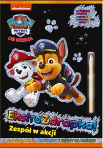 Zespół w akcji. Psi Patrol. Ekstrazdrapka. Autor: Opracowanie zbiorowe. Multiszop.pl Okładka książki Zespół w akcji. Psi Patrol. Ekstrazdrapka