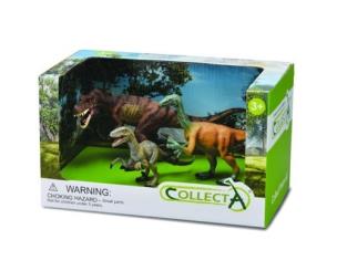 Zestaw 3 dinozaurów. Wydawca: Collecta. Multiszop.pl Opakowanie Zestaw 3 dinozaurów