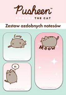Opakowanie Zestaw 3 notesów ozdobnych Pusheen