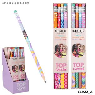 Opakowanie Zestaw 4 ołówków Top Model mix 11922A