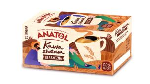 Opakowanie Zestaw Anatol kawa zbożowa klasyczna expresowa - 15x84g