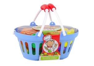 Opakowanie Zestaw artykułów spożywczych w koszyku