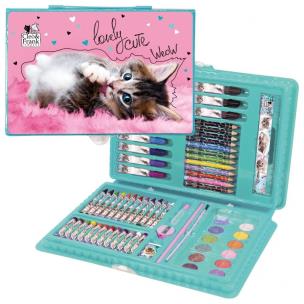 Opakowanie Zestaw artystyczny 71 el. Cleo i Frank 35 DERFORM