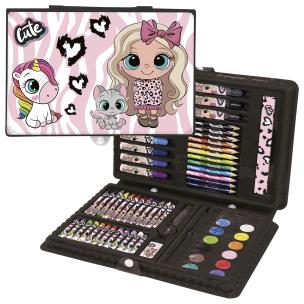 Opakowanie Zestaw artystyczny 71 elementów Best Friends 10