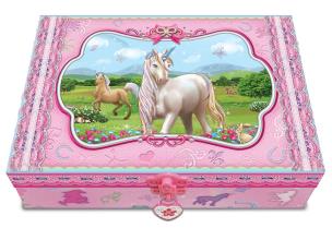 Opakowanie Zestaw artystyczny w pudełku Jednorożce