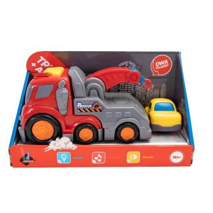 Opakowanie Zestaw autek 2w1 - Dźwig i mini autko