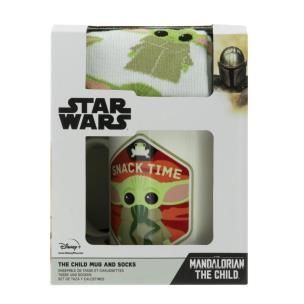 Zestaw Baby Yoda SW kubek+skarpety. Wydawca: PALADONE. Multiszop.pl Opakowanie Zestaw Baby Yoda SW kubek+skarpety