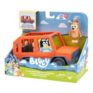 Zestaw Bluey samochód z figurką Chilli BLU17661. Wydawca: TM Toys. Multiszop.pl Opakowanie Zestaw Bluey samochód z figurką Chilli BLU17661