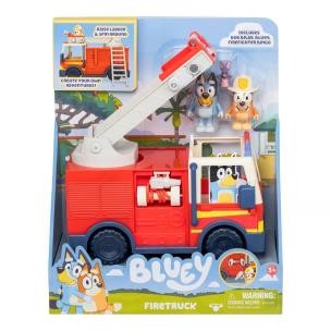 Zestaw Bluey Wóz strażacki BLU17610. Wydawca: TM Toys. Multiszop.pl Opakowanie Zestaw Bluey Wóz strażacki BLU17610
