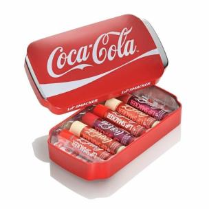 Opakowanie Zestaw błyszczyków w metalowym etui Coca Cola