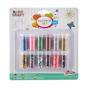 Opakowanie Zestaw brokatowy 12 sztuk