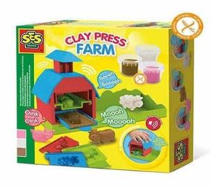 Opakowanie Zestaw ciastolin Farma 4 kolory