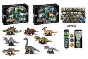 Opakowanie Zestaw Dinozaury + projektor