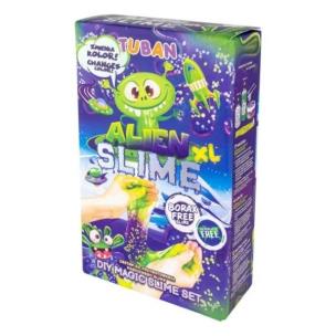 Zestaw DIY Slime - Alien XL TUBAN. Wydawca: Tuban. Multiszop.pl Opakowanie Zestaw DIY Slime - Alien XL TUBAN