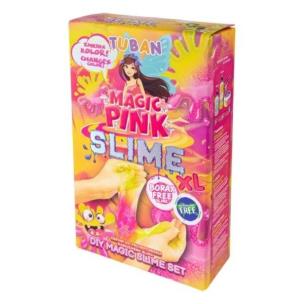 Zestaw DIY Slime - Magic Pink XL TUBAN. Wydawca: Tuban. Multiszop.pl Opakowanie Zestaw DIY Slime - Magic Pink XL TUBAN