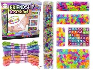 Zestaw do biżuterii bransoletek DIY. Wydawca: Leantoys. Multiszop.pl Opakowanie Zestaw do biżuterii bransoletek DIY