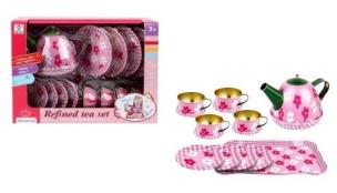 Opakowanie Zestaw do kawy metalowy Kwiatki