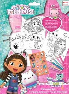 Opakowanie Zestaw do kolorowania Gabby's Dollhouse