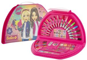 Opakowanie Zestaw do kolorowania półokrągła walizka