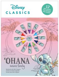 Opakowanie Zestaw do kolorowania z mini kredkami Stitch ST00038